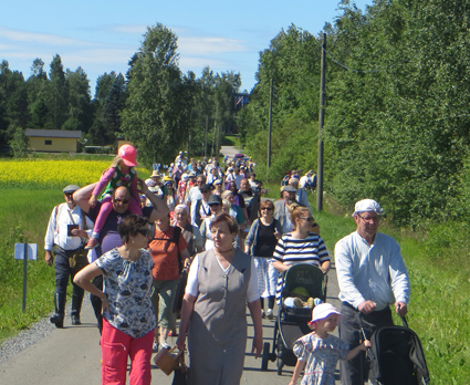 Vaeltajia edestä